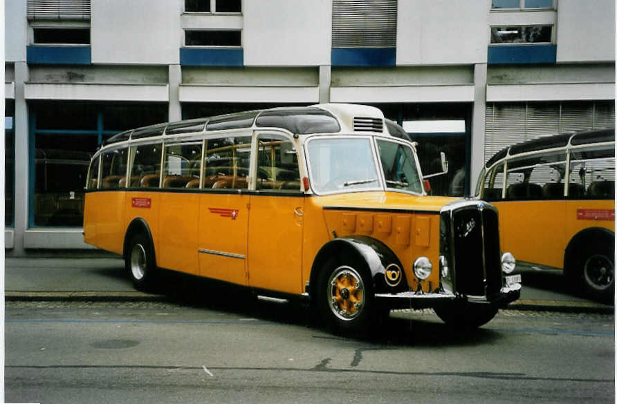 (086'930) - Barenco, Faido - TI 13'101 - Saurer/R&J (ex Oldie-Reisen, Matzingen; ex M+79'506; ex P 23'139; ex P 2206) am 25. Juni 2006 in Bern, Museum f�r Kommunikation
