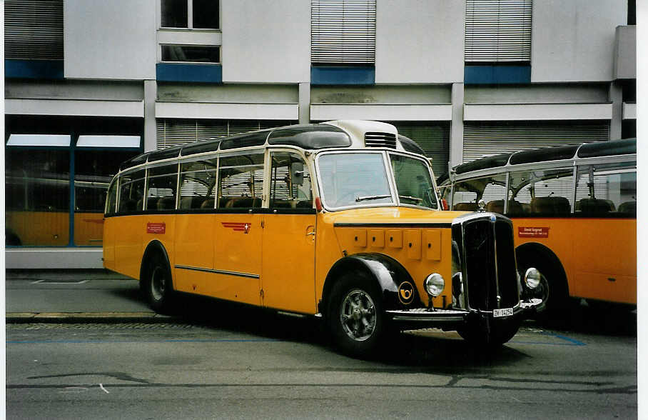 (086'931) - Richter, Ossingen - ZH 14'254 - Saurer/Gangloff (ex M+79'535; ex P 23'127) am 25. Juni 2006 in Bern, Museum f�r Kommunikation