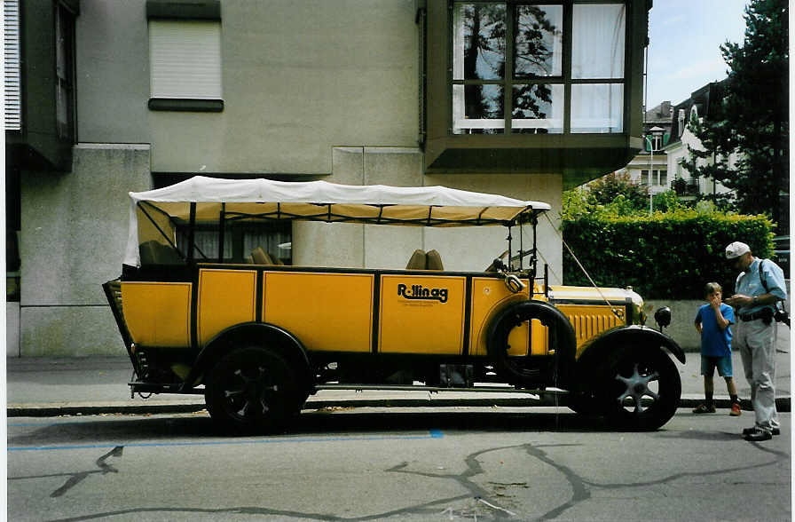 (087'002) - R�llin, Hirzel - SZ 955 - FBW/Seitz-Hess (ex RhV Altst�tten Nr. 31; ex P 2881/1529) am 25. Juni 2006 in Bern, Museum f�r Kommunikation