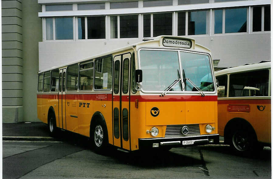 (087'021) - Zimmermann, Niederwangen -  P 24'632  - Saurer/T�scher (ex P 24'632) am 25. Juni 2006 in Bern, Museum f�r Kommunikation
