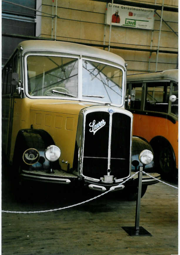 (087'026) - Burri, Teuffenthal - Saurer/R&J am 25. Juni 2006 in Bern, Museum f�r Kommunikation