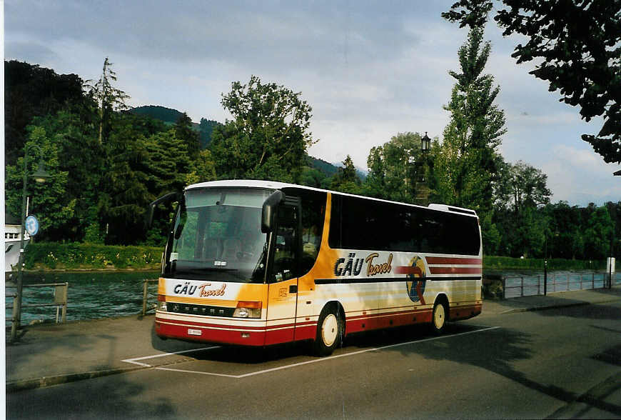 (087'102) - G�u Travel, Neuendorf - SO 89'396 - Setra am 27. Juni 2006 bei der Schiffl�ndte Thun