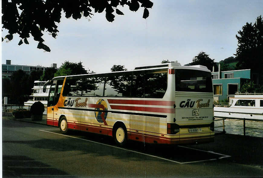 (087'103) - G�u Travel, Neuendorf - SO 89'396 - Setra am 27. Juni 2006 bei der Schiffl�ndte Thun