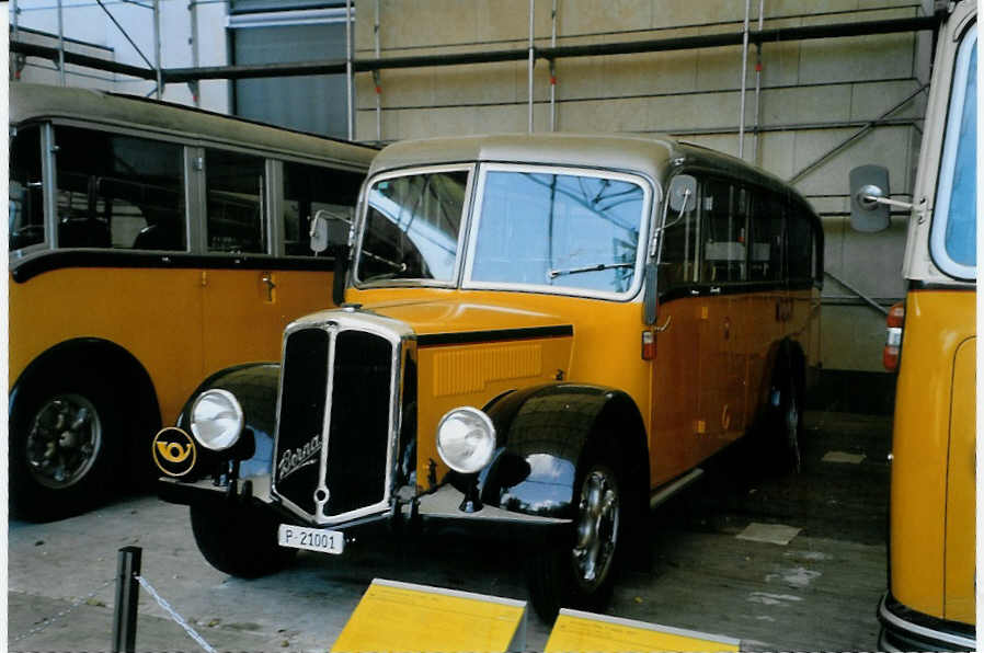 (088'227) - PTT-Regie - P 21'001 - Berna/Seitz am 29. Juli 2006 in Bern, Museum f�r Kommunikation