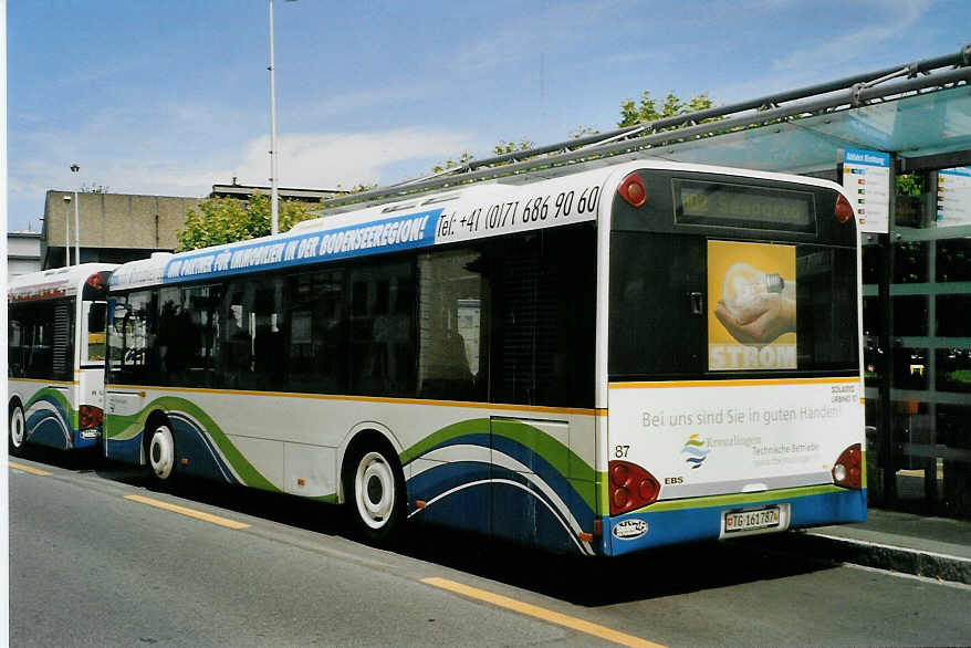 (088'329) - SBK Kreuzlingen - Nr. 87/TG 161'787 - Solaris am 31. Juli 2006 in Kreuzlingen, B�renplatz