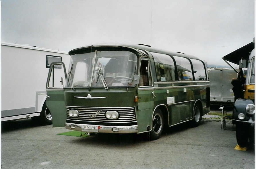 (089'124) - Brechb�hl, Goldiwil - BE 167'677 - Neoplan am 19. August 2006 auf dem Gurnigelpass
