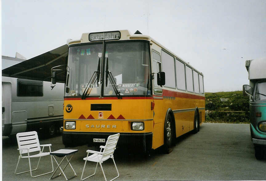 (089'215) - Toldo, Z�rich - ZH 484'215 - Saurer/R&J (ex Peter, Pfaffnau) am 19. August 2006 auf dem Gurnigelpass
