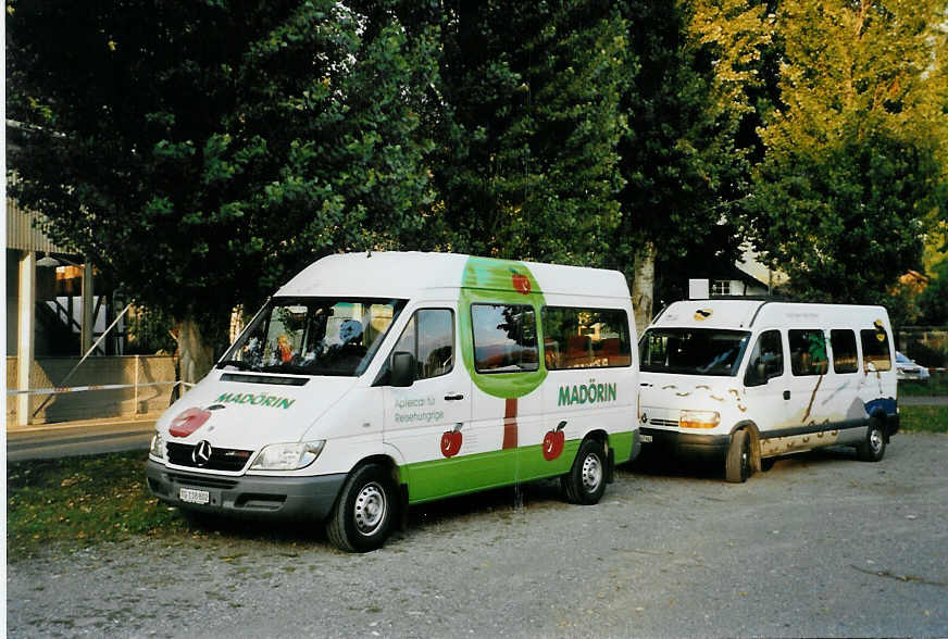 (089'314) - Mad�rin, M�rstetten - TG 118'802 - Mercedes am 25. August 2006 in Thun, Lachenwiese
