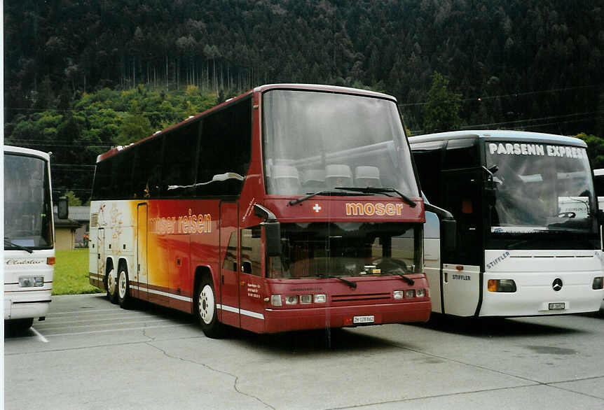 (089'505) - Moser, Flaach - Nr. 11/ZH 128'862 - Dr�gm�ller am 3. September 2006 in Interlaken, Flugplatz