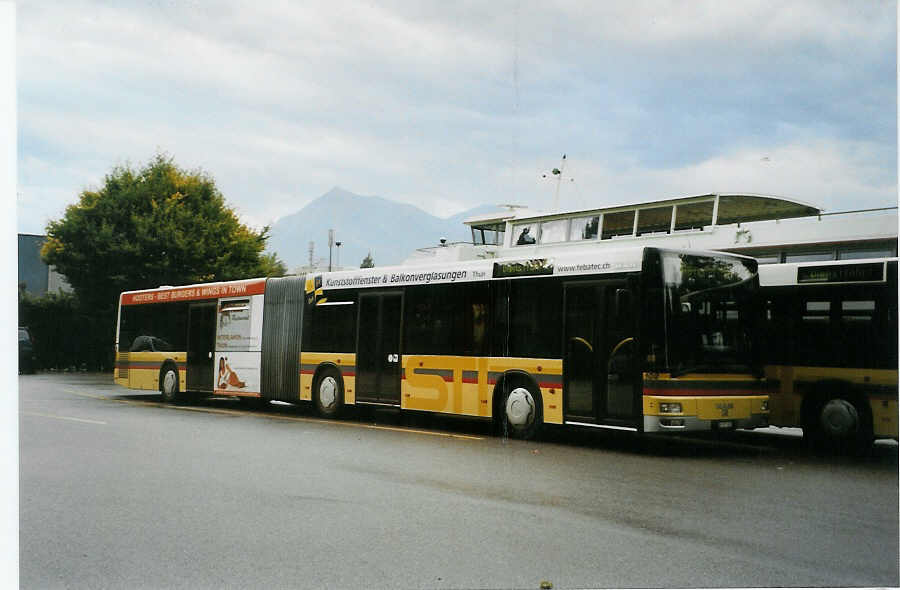 (089'834) - STI Thun - Nr. 102/BE 577'102 - MAN am 3. Oktober 2006 bei der Schiffl�ndte Thun
