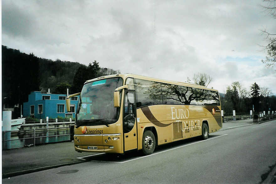 (092'507) - Aus England: Shearings, Wigan - Nr. 816/MX06 ANR - Plaxton am 7. M�rz 2007 bei der Schiffl�ndte Thun