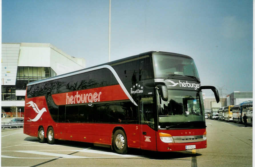 (092'714) - Aus Oesterreich: Herburger, Dornbirn - DO BUS 3 - Setra am 17. M�rz 2007 in Gen�ve, Palexpo