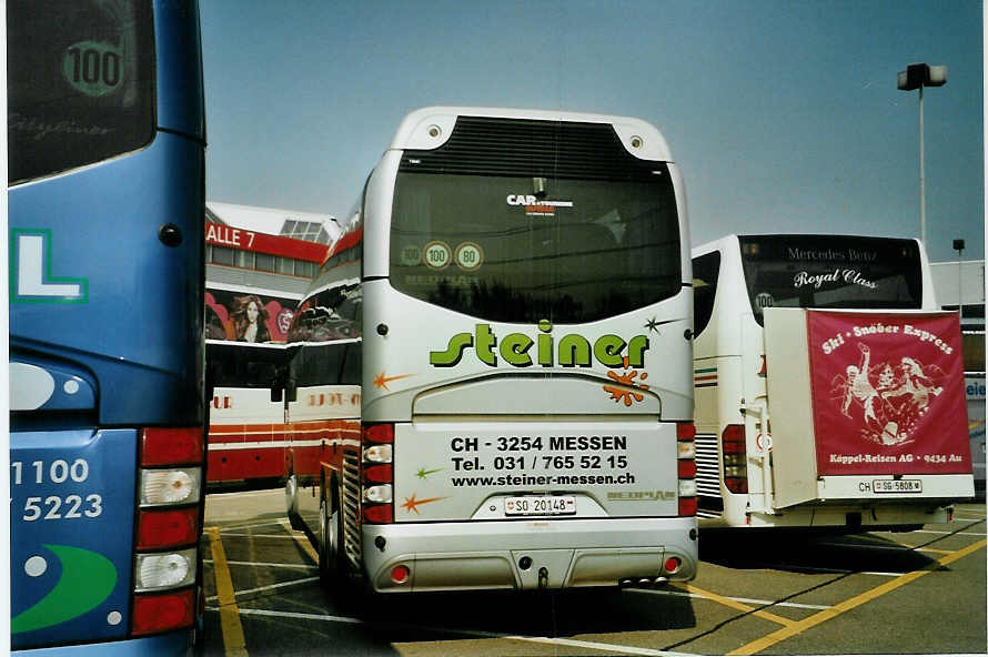 (092'729) - Steiner, Messen - SO 20'148 - Neoplan am 17. M�rz 2007 in Gen�ve, Palexpo