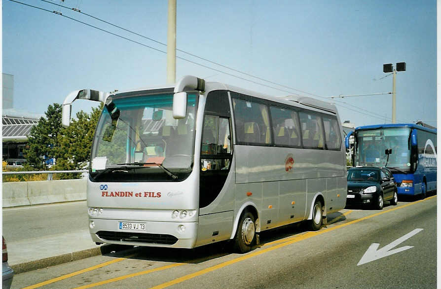 (092'809) - Aus Frankreich: Flandin - 8533 VJ 73 - Temsa am 17. M�rz 2007 in Gen�ve, A�roport