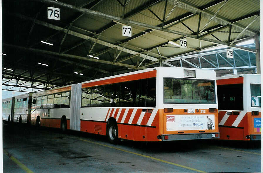 (092'905) - TPG Gen�ve - Nr. 212/GE 96'664 - Mercedes am 17. M�rz 2007 in Gen�ve, D�p�t