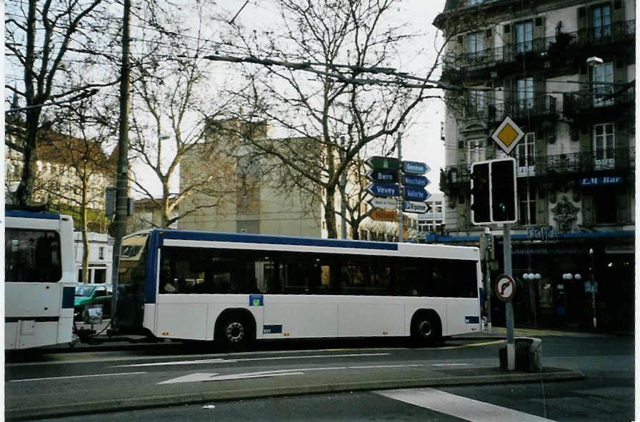 (093'004) - TL Lausanne - Nr. 925 - Lanz+Marti/Hess Personenanh�nger am 17. M�rz 2007 in Lausanne, Tunnel