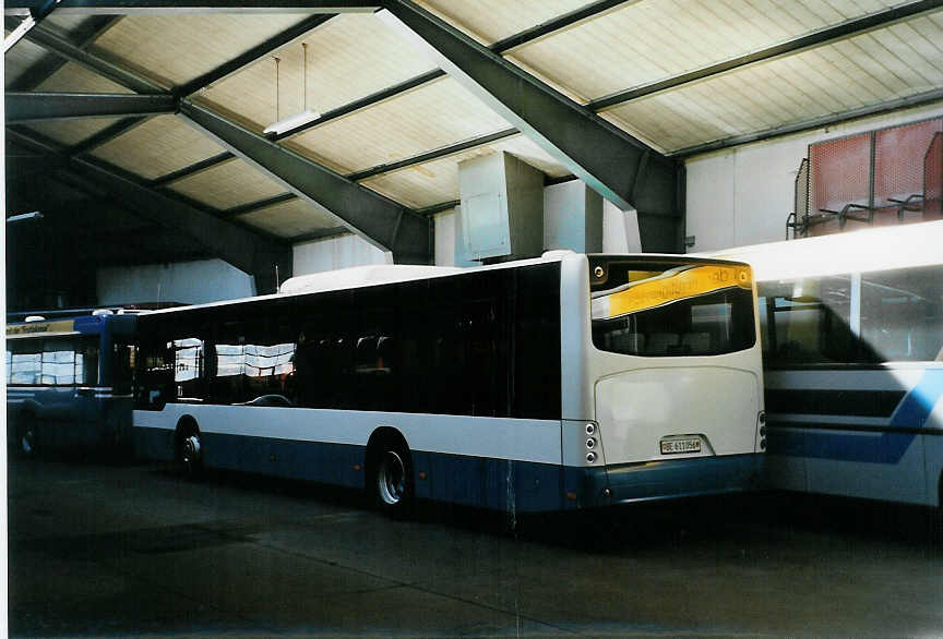 (09'311) - AFA Adelboden - Nr. 54/BE 611'056 - Neoplan (ex VBZ Z�rich Nr. 243) am 16. Oktober 2006 im Autobahnhof Adelboden