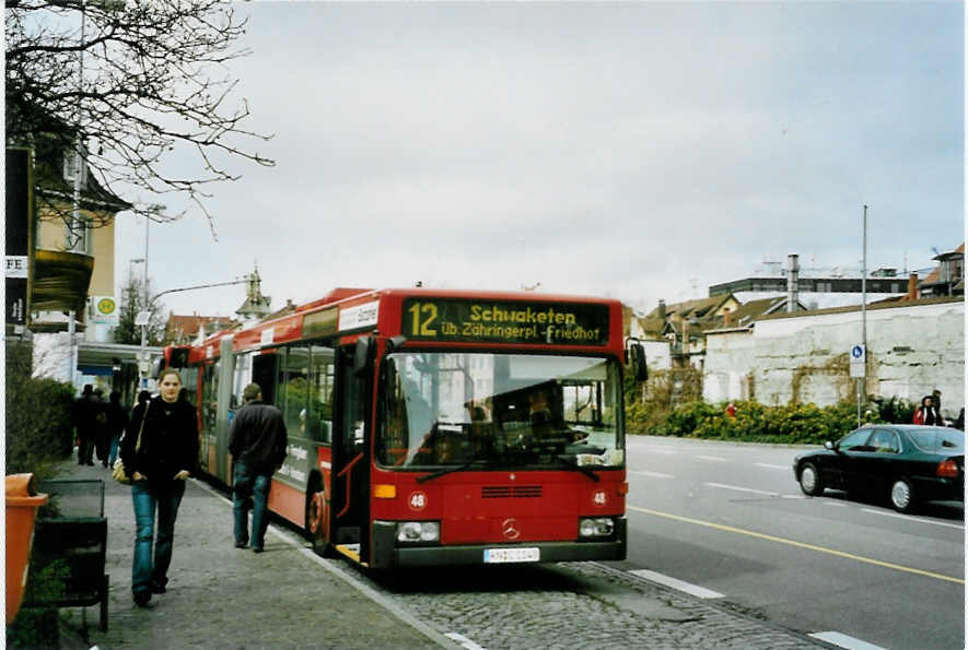 (093'504) - SWK Konstanz - Nr. 48/KN-C 1148 - Mercedes am 31. M�rz 2007 in Konstanz, Bodanplatz