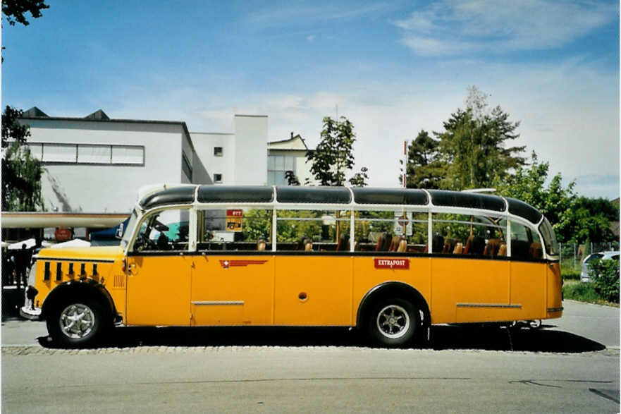 (094'510) - Museum f�r Kommunikation, Bern - BE 384'448 - Saurer/Eggli (ex P 23'135) am 13. Mai 2007 in Bern, Museum f�r Kommunikation