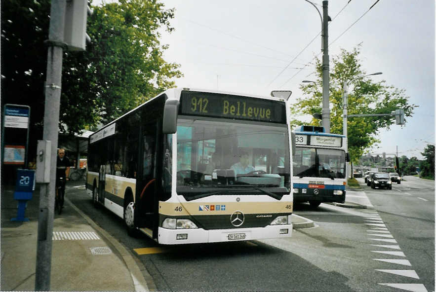 (094'617) - AZZK Zollikon - Nr. 46/ZH 161'346 - Mercedes am 26. Mai 2007 beim Bahnhof Z�rich-Tiefenbrunnen