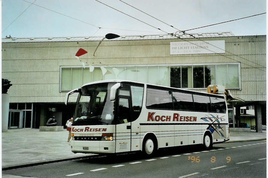 (094'717) - Koch, Giswil - OW 10'147 - Setra am 26. Mai 2007 in Z�rich, Kunsthaus