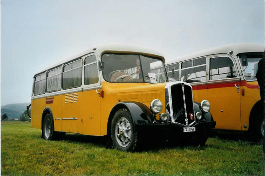 (094'935) - Pfeiffer, H�tten - GL 9959 - Berna/Regazzoni (ex Rieser, H�tten; ex Jelmorini, Tesserete; ex Malfanti, Sonvico) am 2. Juni 2007 in Thayngen, Saurertreffen