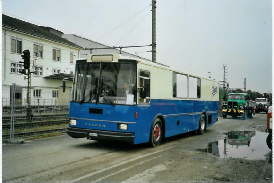 (095'117) - Hauser, W�denswil - ZH 203'215 - Saurer/R&J (ex Bucher, Gr�t; ex P 25'648) am 2. Juni 2007 in Thayngen, Saurertreffen