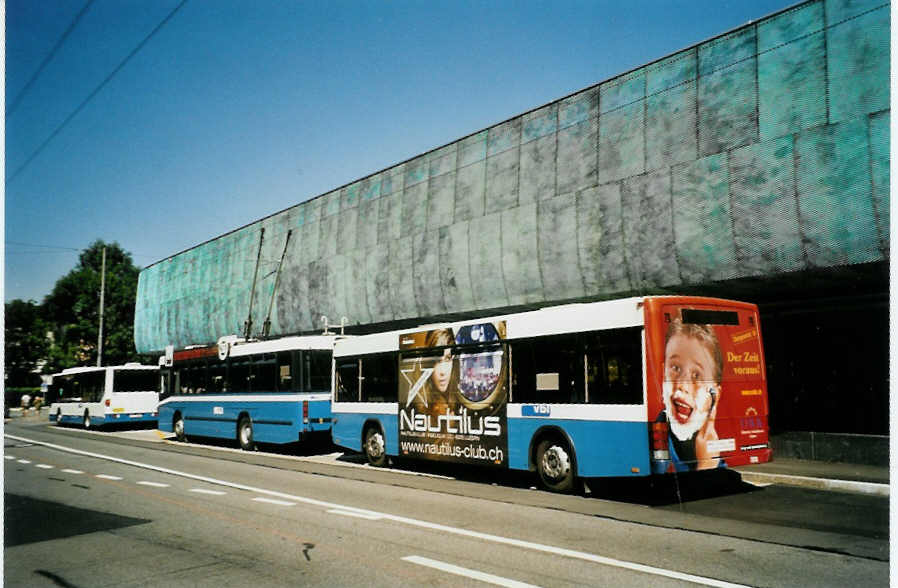 (096'123) - VBL Luzern - Nr. 308 - Lanz+Marti/Hess Personenanh�nger am 15. Juli 2007 in Luzern, Br�elstrasse