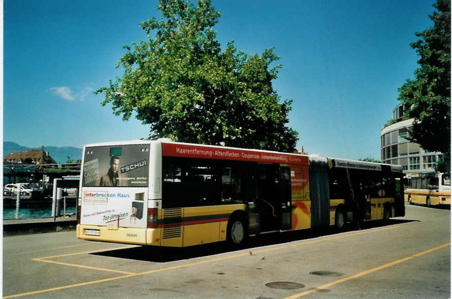 (097'215) - STI Thun - Nr. 103/BE 577'103 - MAN am 15. August 2007 bei der Schiffl�ndte Thun