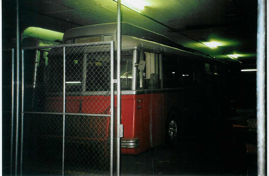 (098'632) - VW Winterthur - Nr. 22 - FBW/Saurer Trolleybus am 15. September 2007 in Winterthur, Depot Gr�zefeld