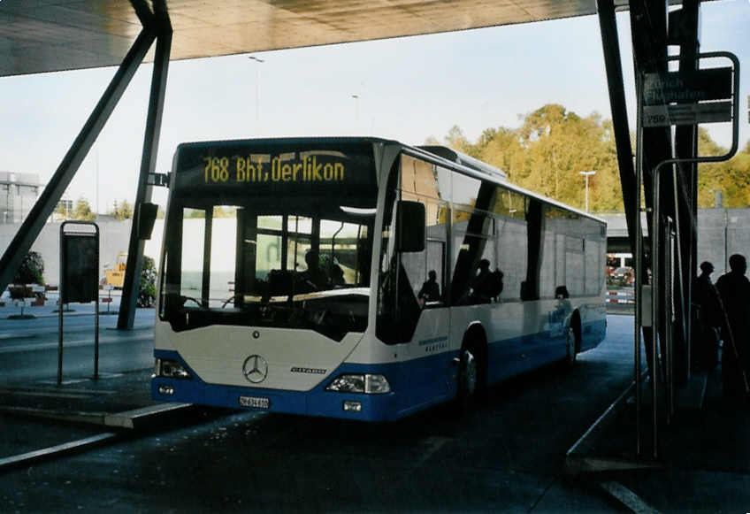 (098'720) - Fr�hlich, Z�rich - Nr. 610/ZH 634'610 - Mercedes am 15. September 2007 in Z�rich, Flughafen