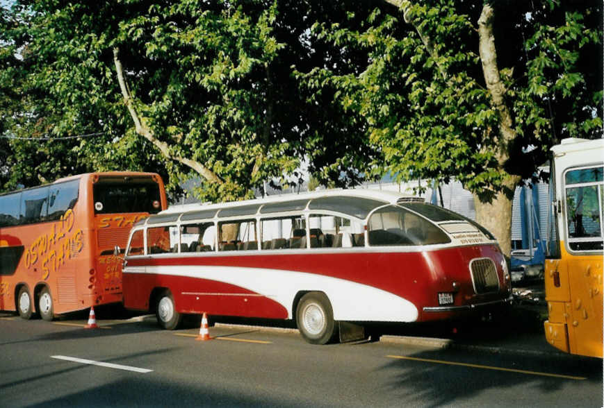 (098'732) - K�lin, M�riken - SZ 37'900 - Saurer/Saurer (ex Groth, D�llikon; ex AVG Grindelwald; ex AWA Amden Nr. 2) am 22. September 2007 in Thun, Gwattstrasse
