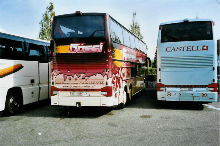 (099'627) - Aus der Schweiz: G�ssi, Horw - LU 15'118 - Setra am 2. Oktober 2007 in Rust, Europapark
