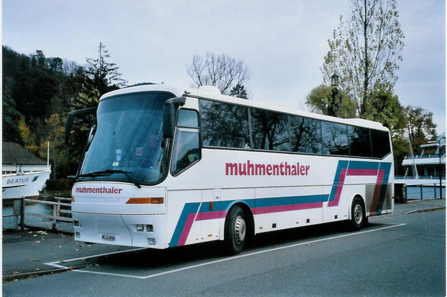 (101'031) - Muhmenthaler, Hasle-R�egsau - BE 431'693 - Bova am 13. November 2007 bei der Schiffl�ndte Thun