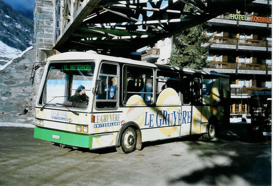 (102'712) - OBZ Zermatt - Nr. 1/VS 133'504 - Vetter am 30. Dezember 2007 in Zermatt, Getwing Br�cke
