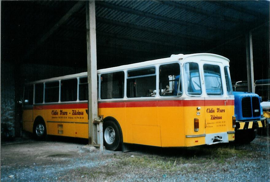 (104'826) - Oldie-Tours Z�risee, Wollerau - Nr. 15 - FBW/Hess am 1. M�rz 2008 in N�fels