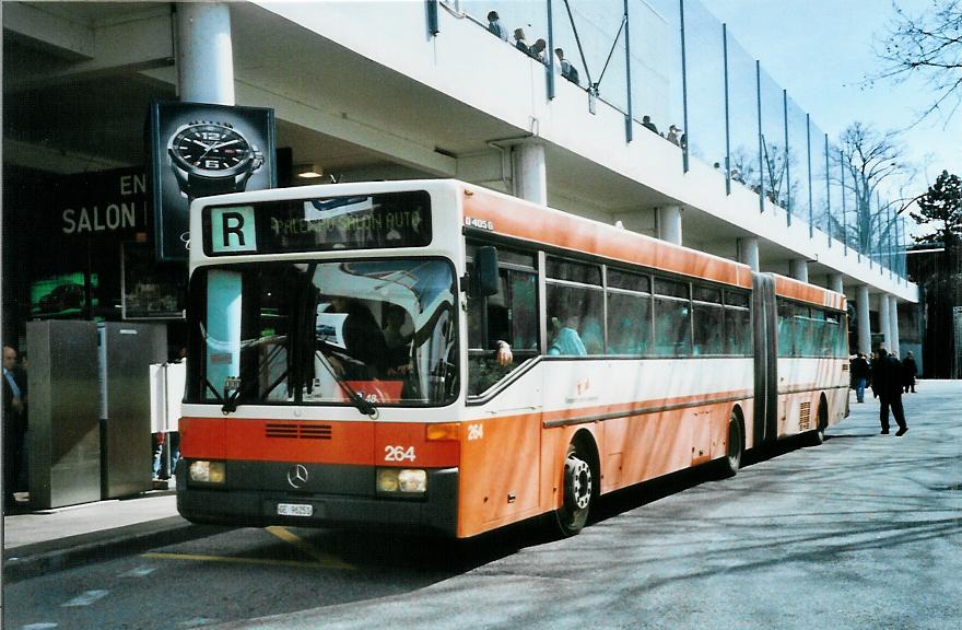 (105'114) - TPG Gen�ve - Nr. 264/GE 96'251 - Mercedes am 15. M�rz 2008 in Gen�ve, Palexpo