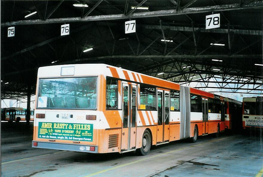 (105'217) - TPG Gen�ve - Nr. 287/GE 96'96'065 - Mercedes am 15. M�rz 2008 in Gen�ve, D�p�t