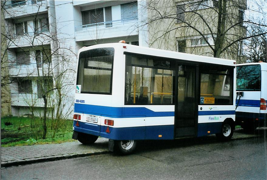 (105'418) - ZVB Zug - Nr. 420/ZG 81'440 - Hess Personenanh�nger am 17. M�rz 2008 in Zug, Gimenen