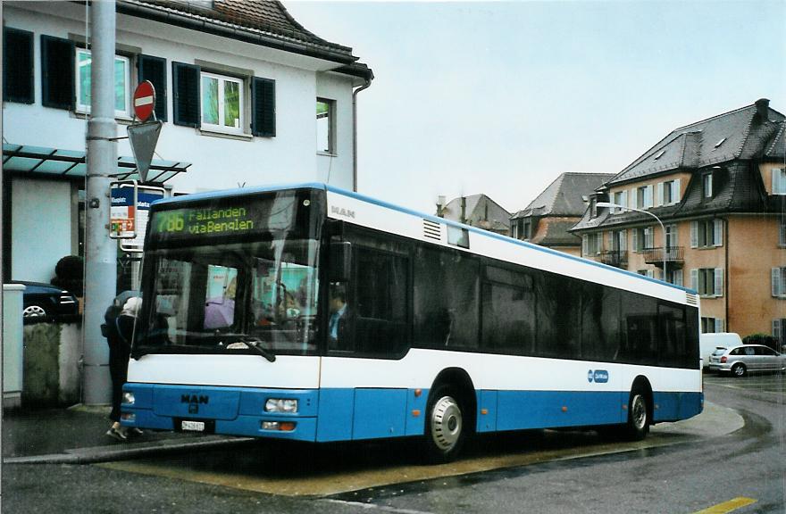 (105'429) - Andres, Effretikon - Nr. 11/ZH 416'611 - MAN (ex Gut, Binz Nr. 11) am 17. M�rz 2008 in Z�rich, Klusplatz
