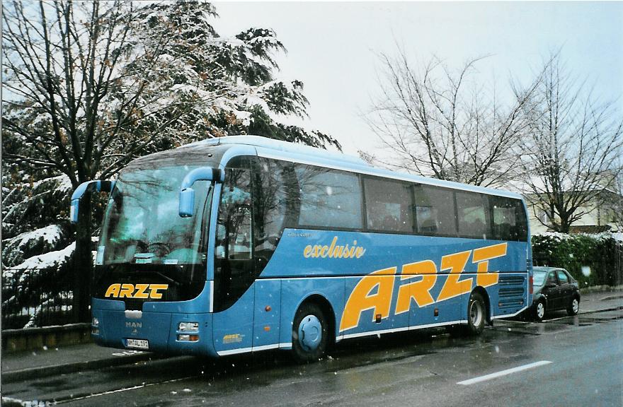 (105'609) - Aus Deutschland: Arzt, Neumarkt - NM-AL 191 - MAN am 21. M�rz 2008 beim Bahnhof Martigny