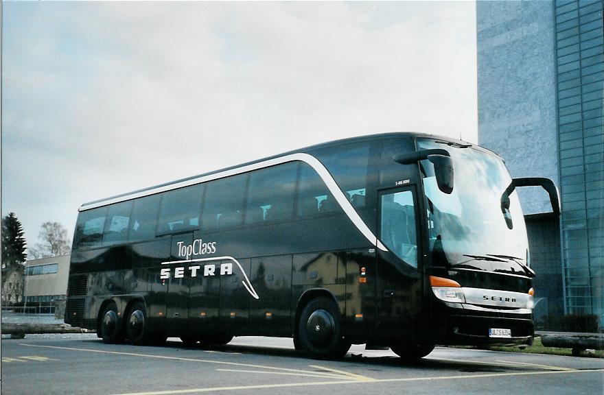 (105'707) - Aus Deutschland: Setra, Ulm - UL-S 6354 - Setra am 23. M�rz 2008 in Zug, Aabachstrasse