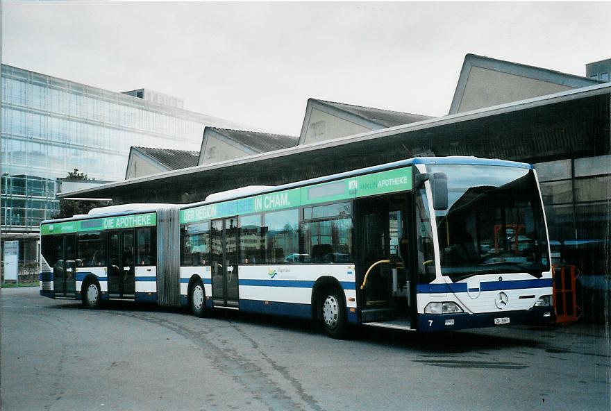 (105'718) - ZVB Zug - Nr. 7/ZG 3357 - Mercedes am 23. M�rz 2008 in Zug, Garage