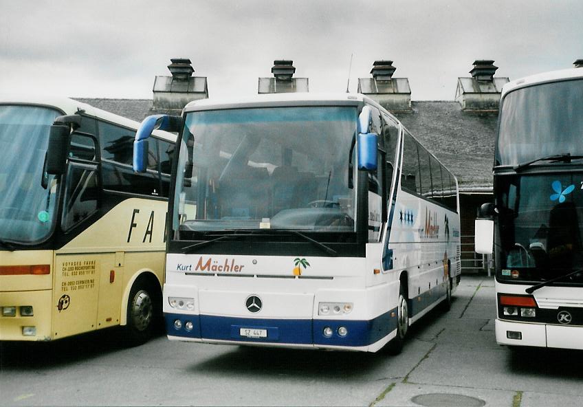 (106'204) - M�chler, Sch�belbach - SZ 447 - Mercedes am 3. April 2008 in Thun, Expo