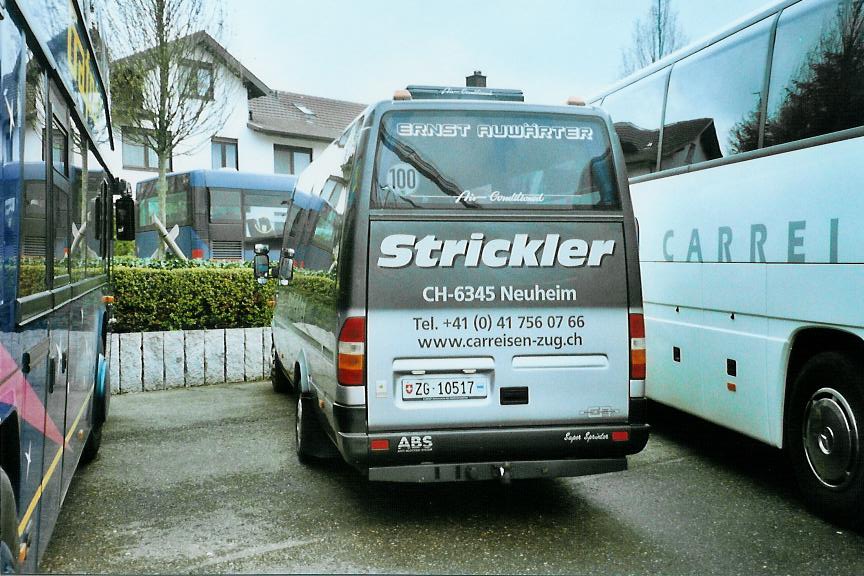 (106'609) - Aus der Schweiz: Strickler, Neuheim - ZG 10'517 - Mercedes/Auw�rter am 16. April 2008 in Rust, Europapark
