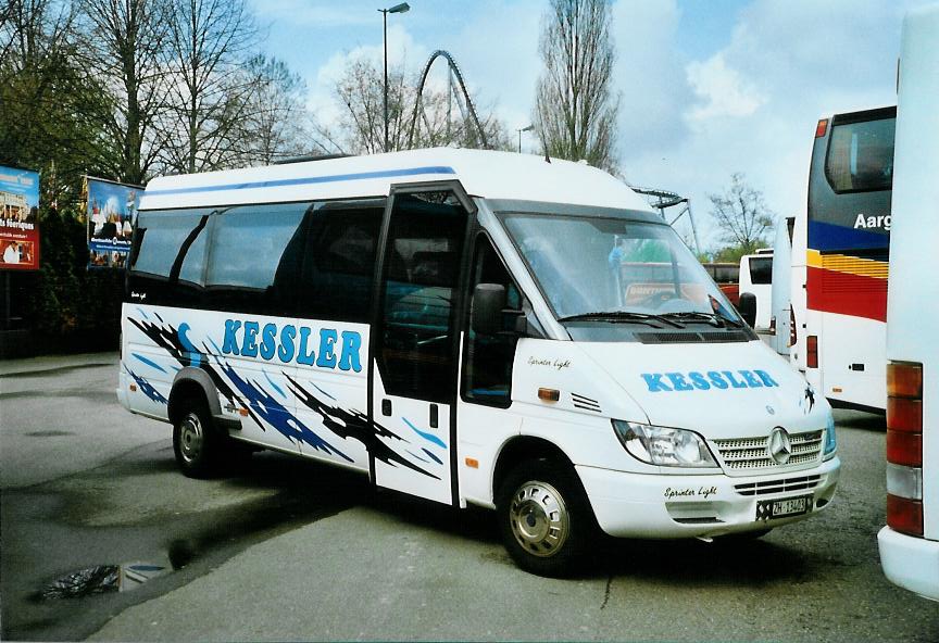 (106'617) - Aus der Schweiz: Kessler, D�rnten - ZH 13'403 - Mercedes am 16. April 2008 in Rust, Europapark