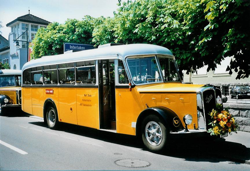 (106'926) - Stutz, Oberlunkhofen - AG 8341 - Saurer/T�scher (ex Dubs, Stallikon) am 10. Mai 2008 in Sarnen, OiO