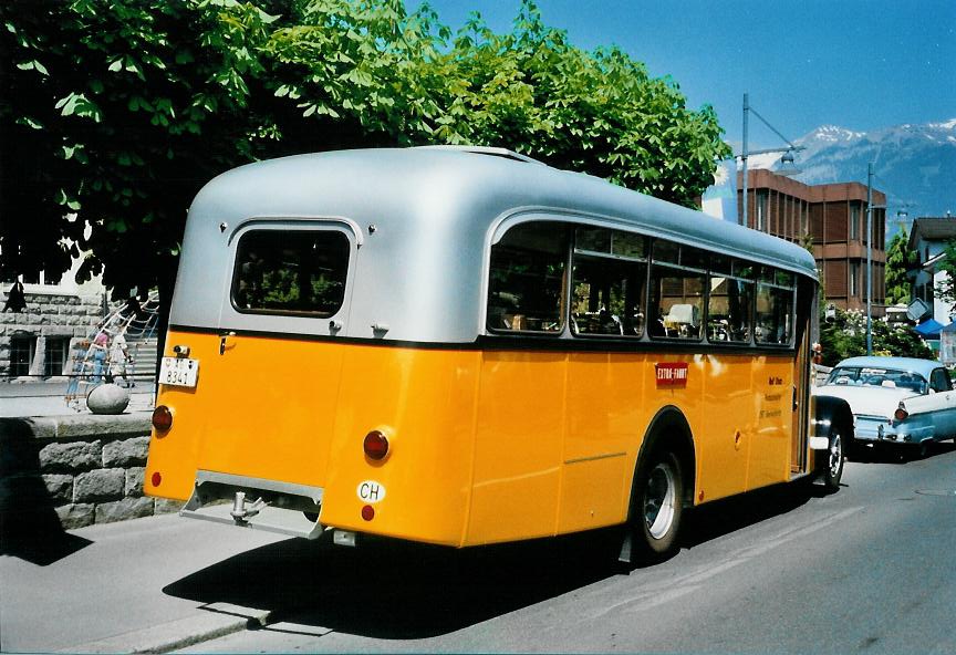 (106'933) - Stutz, Oberlunkhofen - AG 8341 - Saurer/T�scher (ex Dubs, Stallikon) am 10. Mai 2008 in Sarnen, OiO