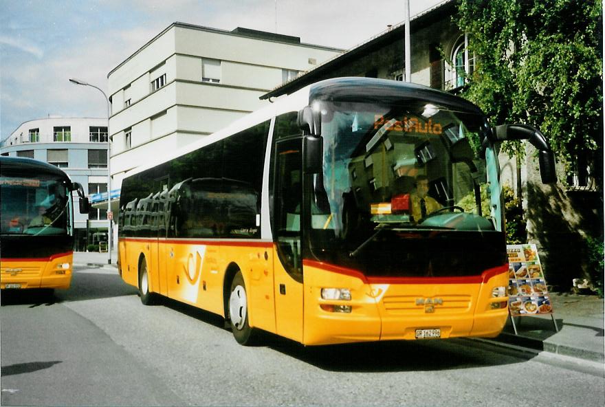 (107'234) - PostAuto Graub�nden - GR 162'996 - MAN am 24. Mai 2008 in Chur, Postautostation (prov. Haltestelle)