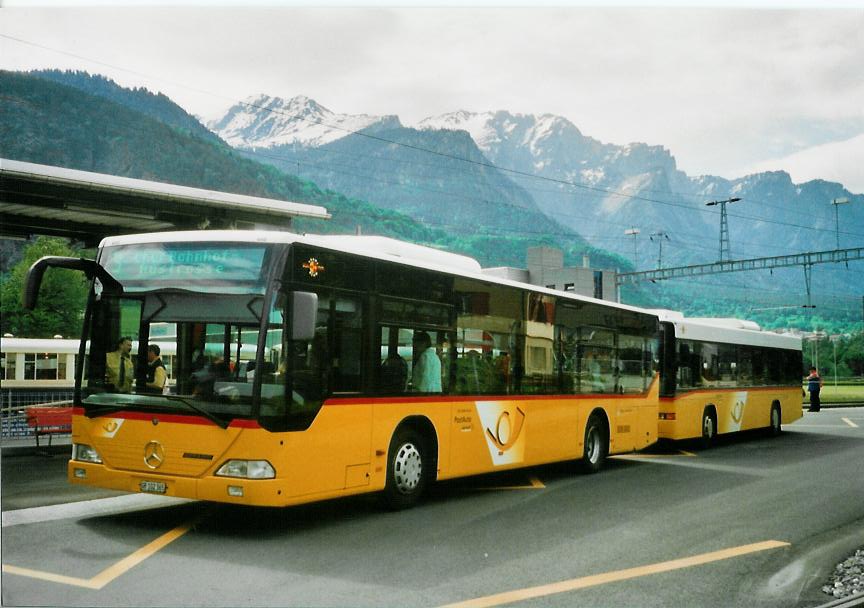 (107'309) - PostAuto Graub�nden - GR 102'365 - Mercedes am 24. Mai 2008 beim Bahnhof Untervaz